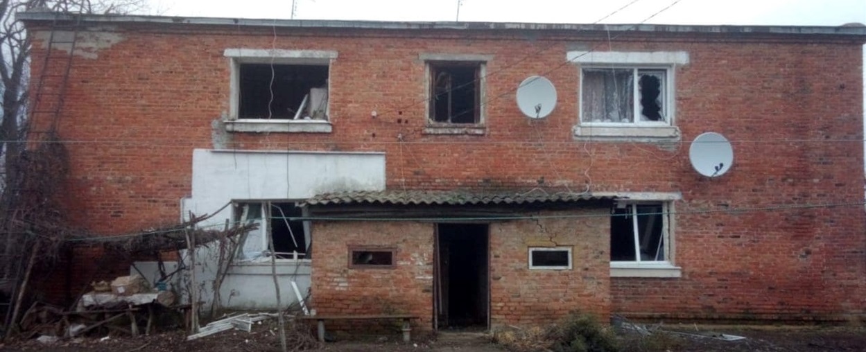 Наслідки обстрілу у Шевченківській громаді