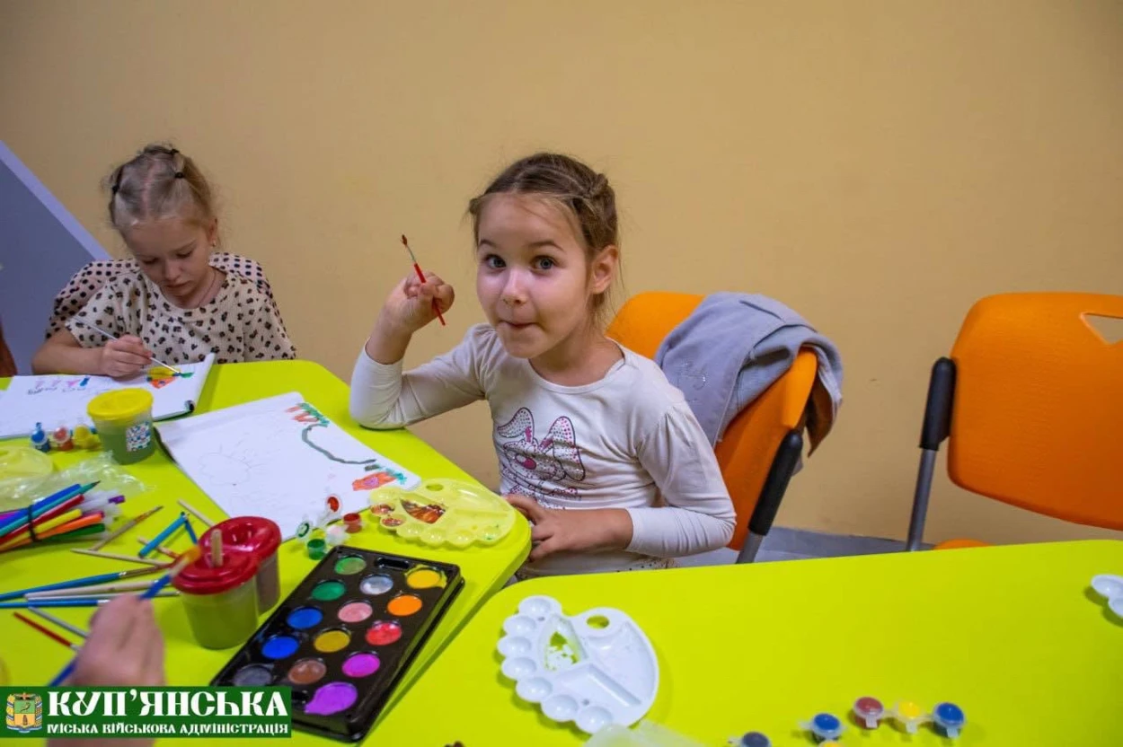 Заняття для юних мешканців Купʼянської громади