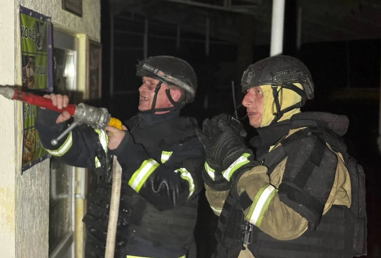 Ліквідація наслідків обстрілу у Великобурлуцькій громаді