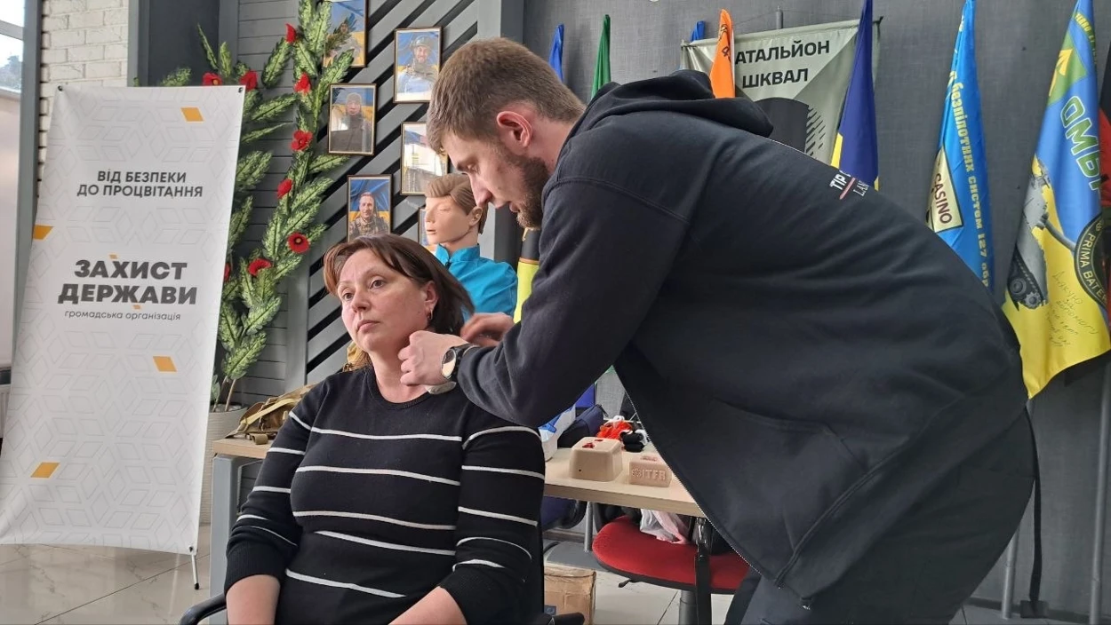 Працівники Петропавлівської громади навчалися базової домедичної допомоги