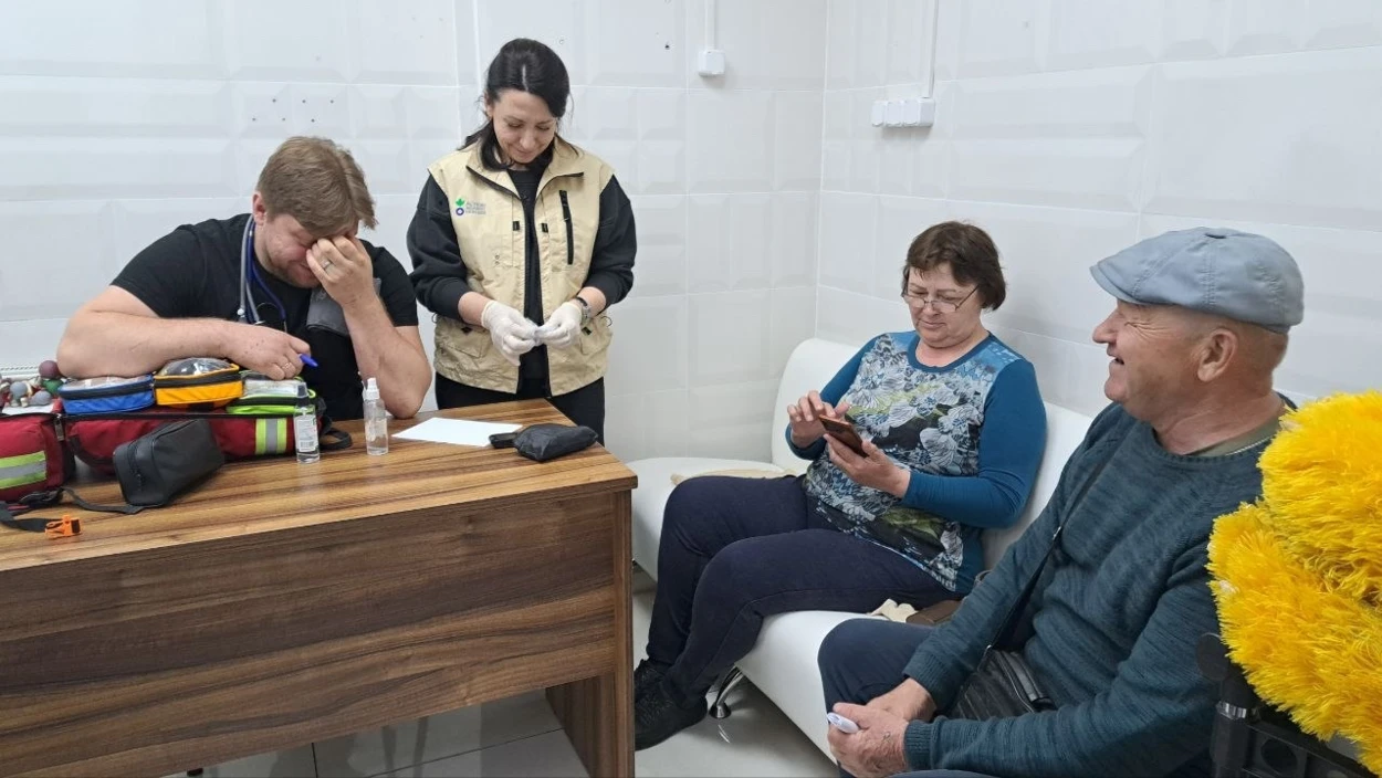 Лікарі ведуть прийом у Просторі єдності