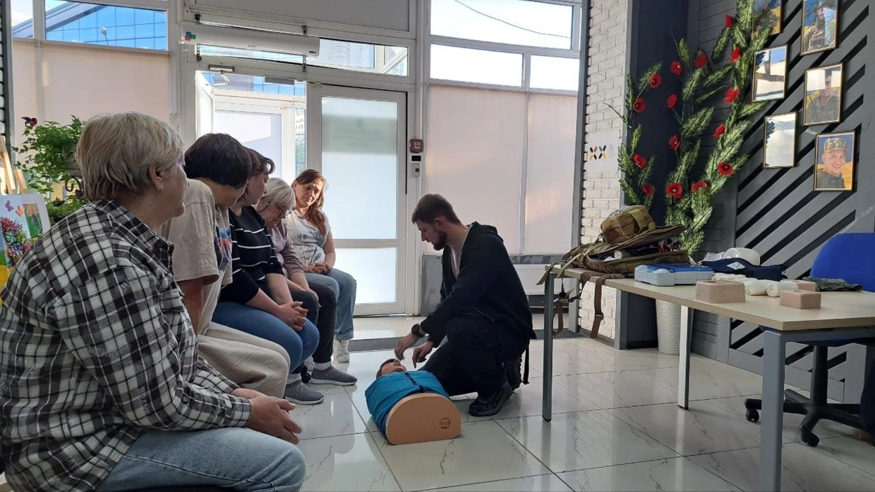 Працівники Петропавлівської громади навчалися базової домедичної допомоги