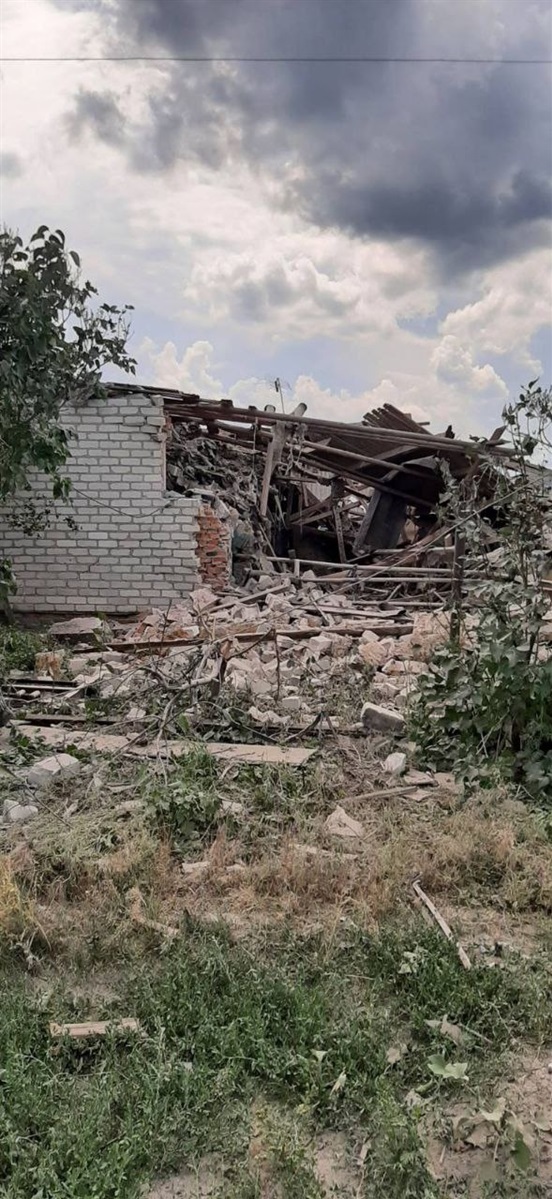 Зруйновані будинки с.Чепіль