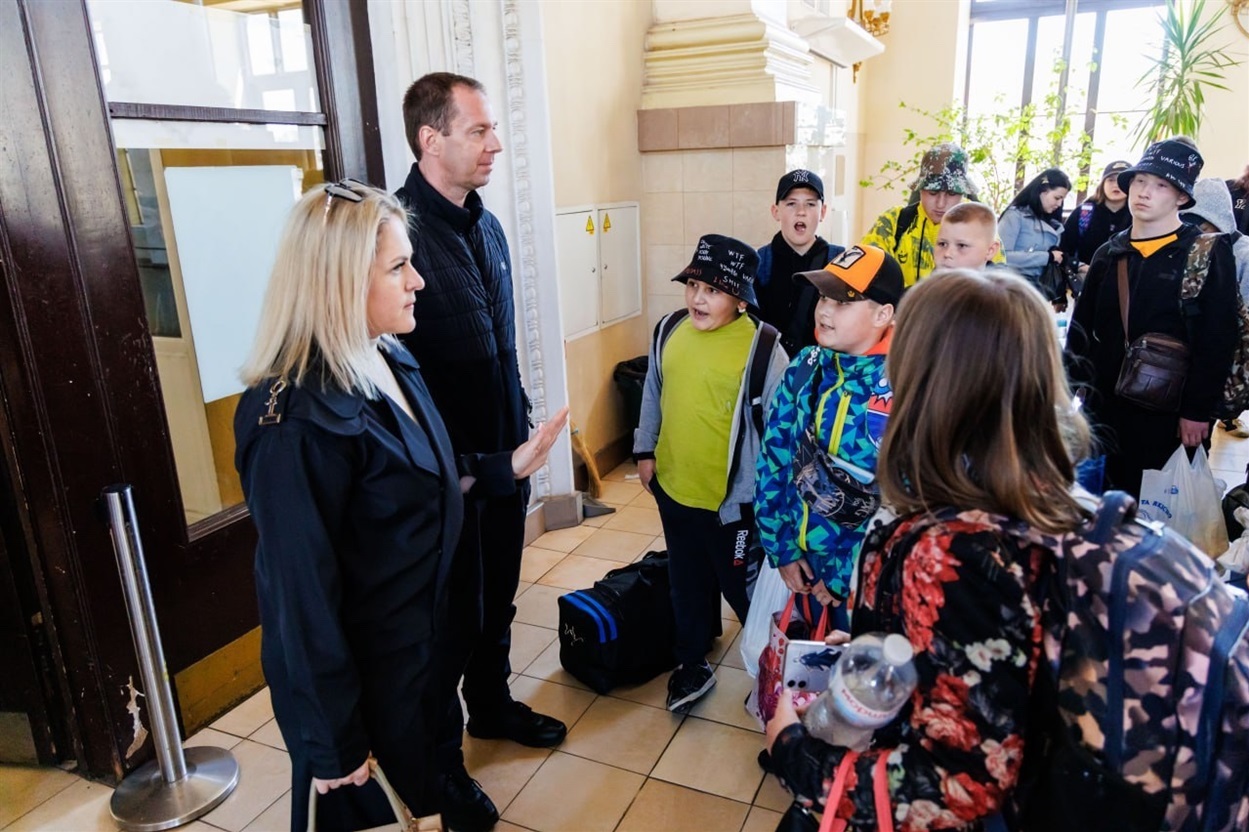 Діти відправляються на відпочинок