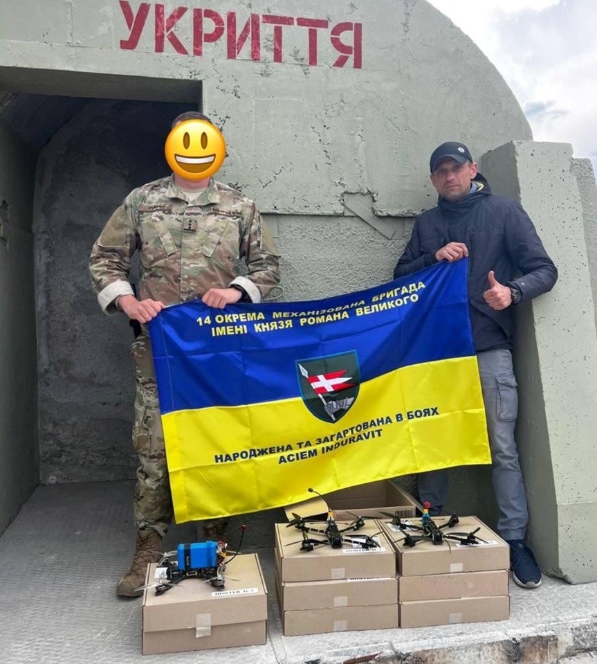 Допомога для військових на Купʼянському напрямку