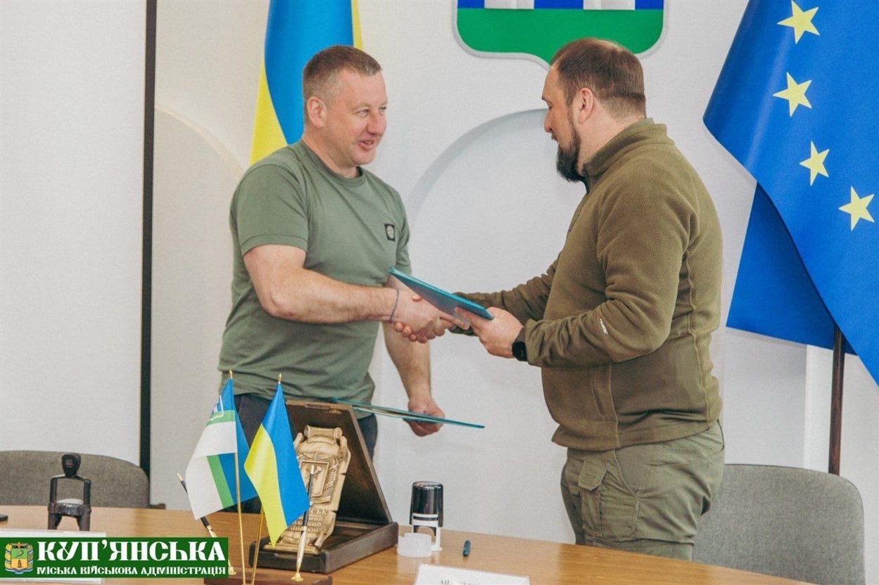 Купʼянськ і Рівне міста побратими. Підписання меморандуму про співпрацю