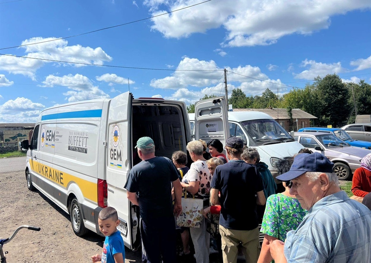 Гуманітарна дпомога у Вільхуватській громаді