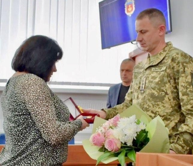 Вручення нагороди