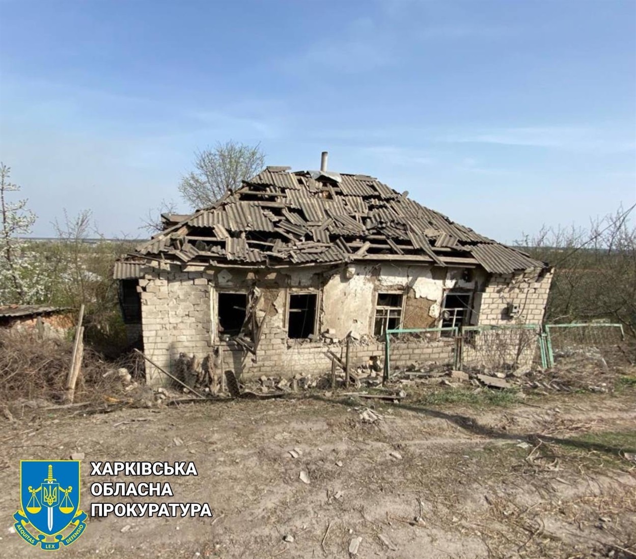 Наслідки ворожого обстрілу 11 квітня
