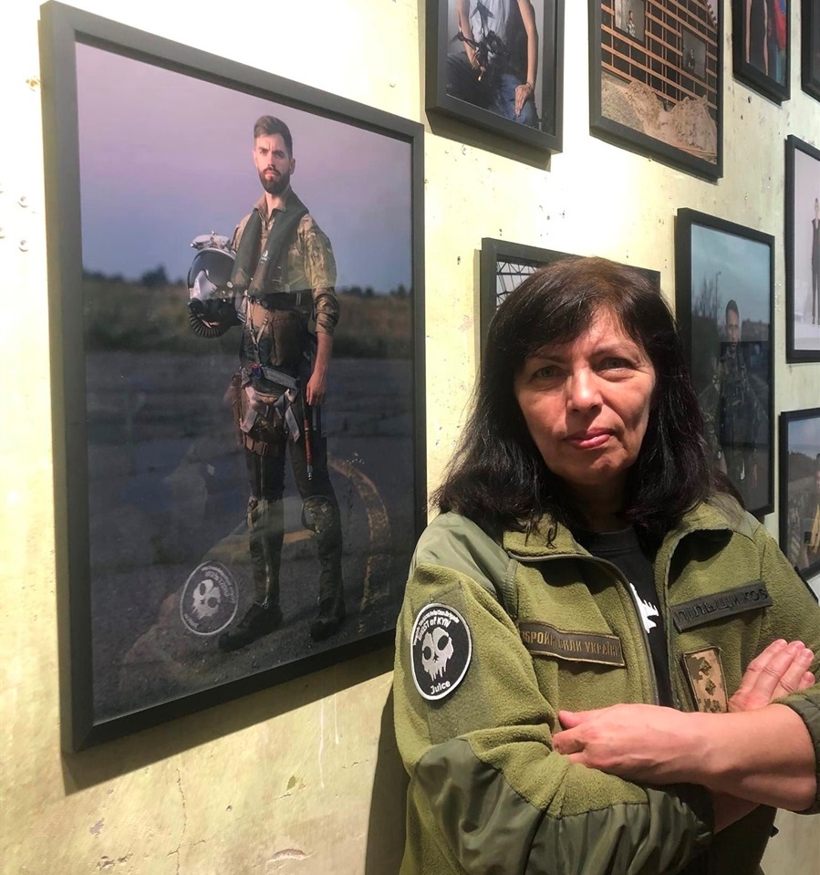 Виставка-презентація світлин з фотокниги Саши Маслова "Saints", для якої і була зроблена ця світлина Джуса...