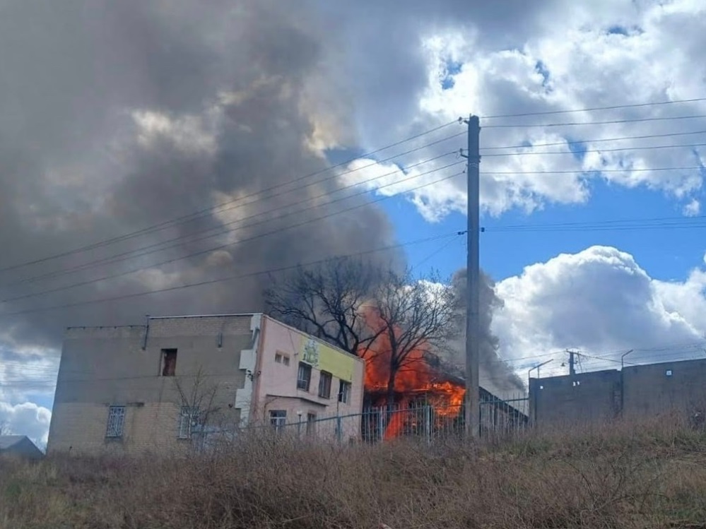 Наслідки обстрілу Купʼянського району 7 квітня 