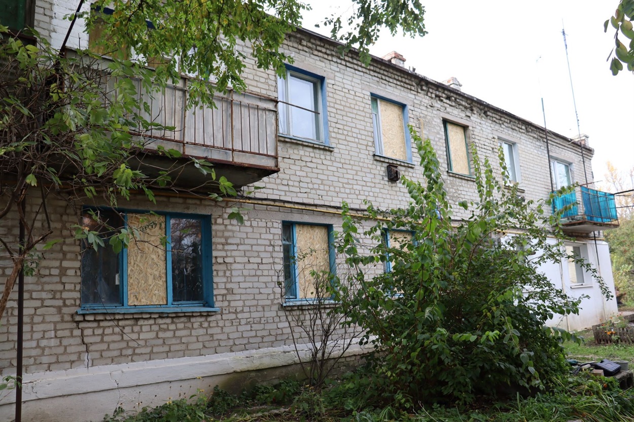 Пошкоджені будинки