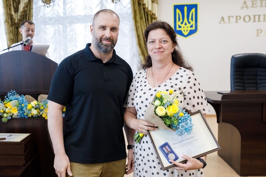 Нагородження начальниці Петропавлівської СВА Ольги Козирєвої