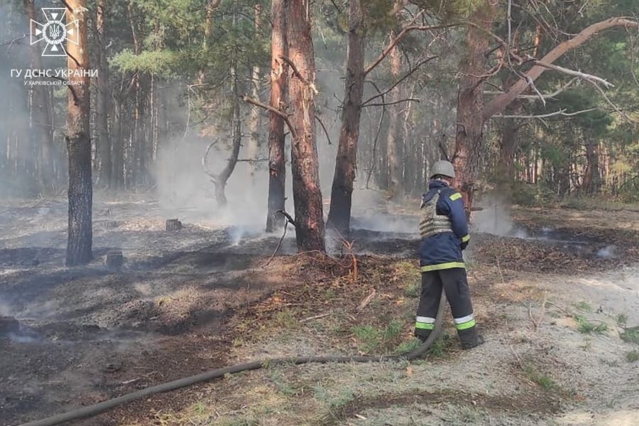 Пожежа виникла внаслідок обстрілу