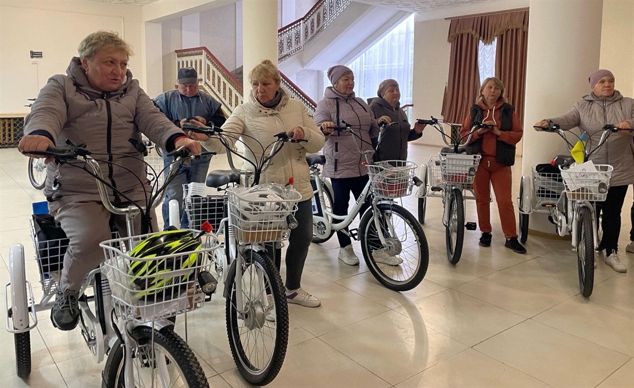 Електровелосипеди для працівників терцентру