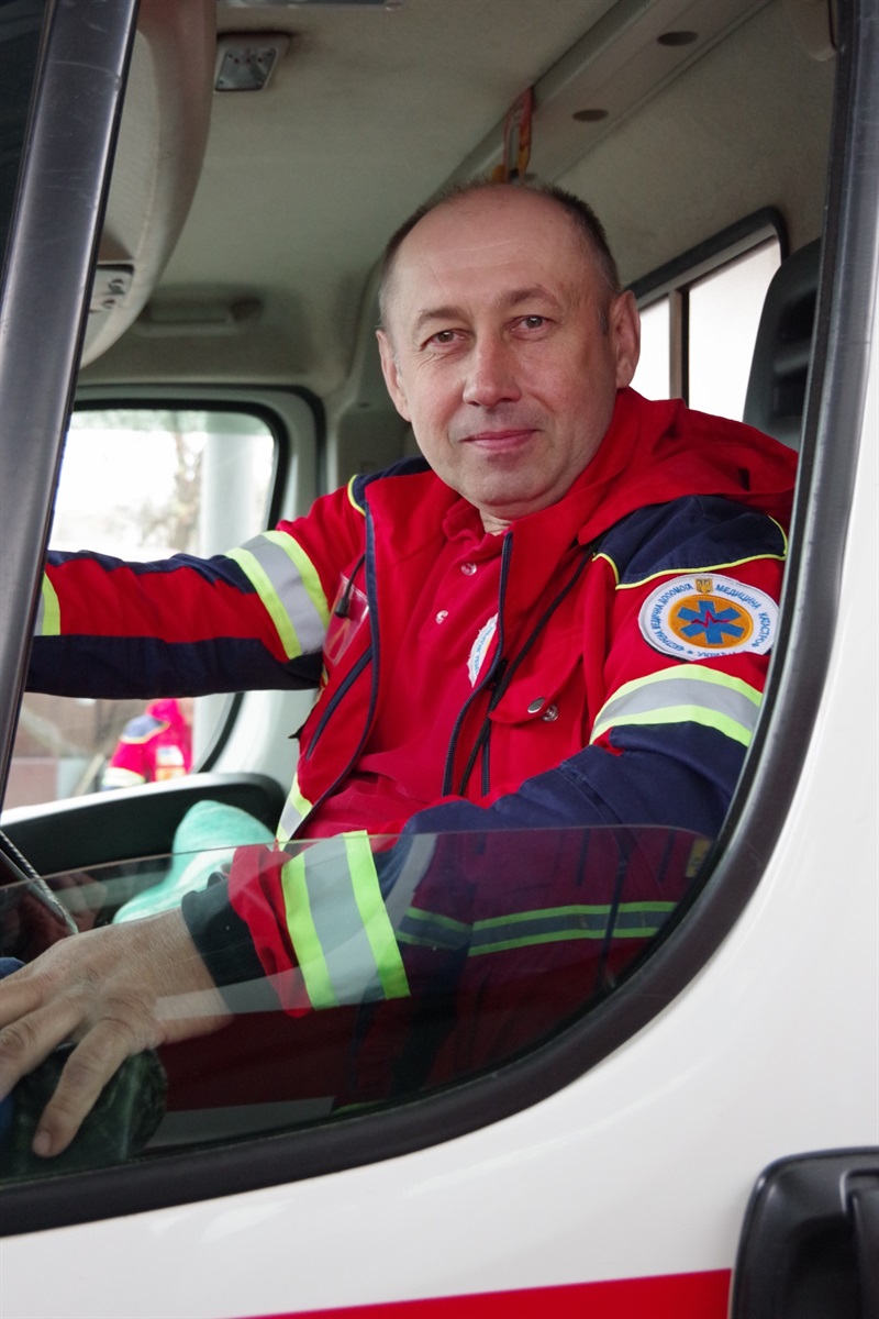 Водій екстреної медичної допомоги та медицини катастроф