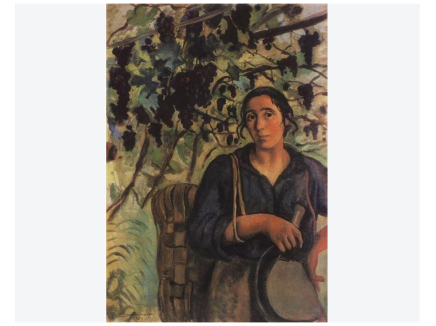 "Італійська селянка у винограднику" (1936)