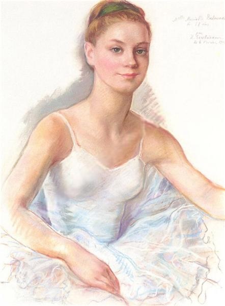 "Портрет балерини Мюріель Бельмондо" (1962)