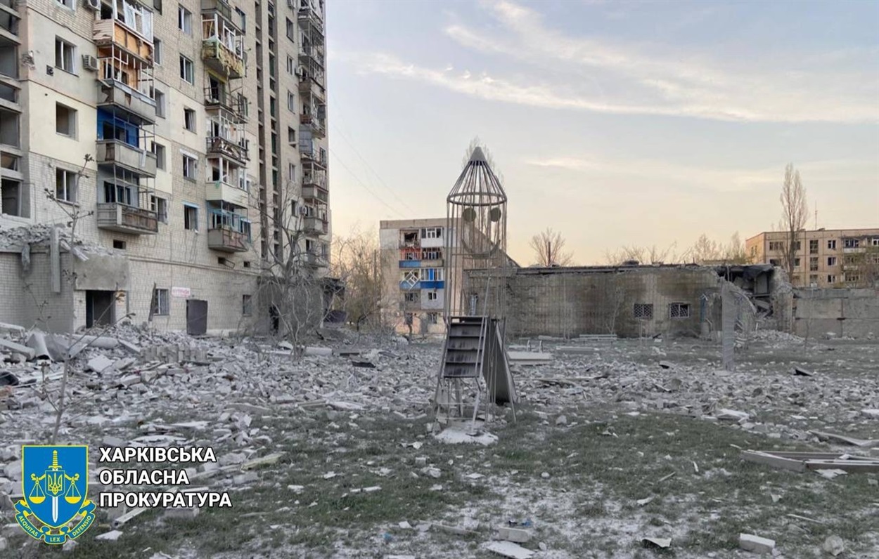 Наслідки обстрілу Ківшарівки