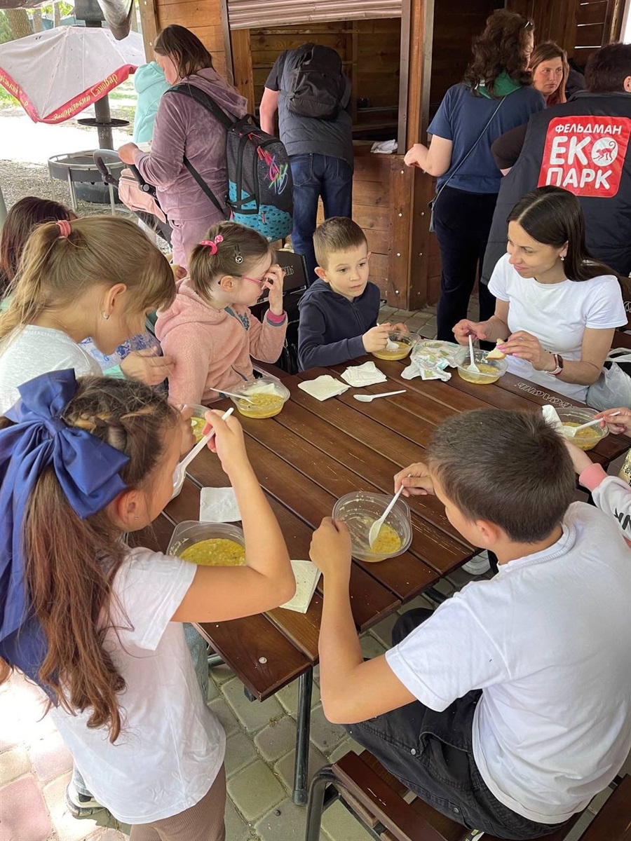 Відпочинок дітей з Кіндрашівської громади у "Фельдман-Екопарку"