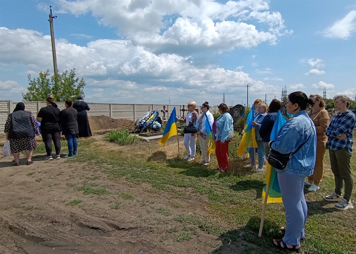 Прощання із Захисником Романом Харківським