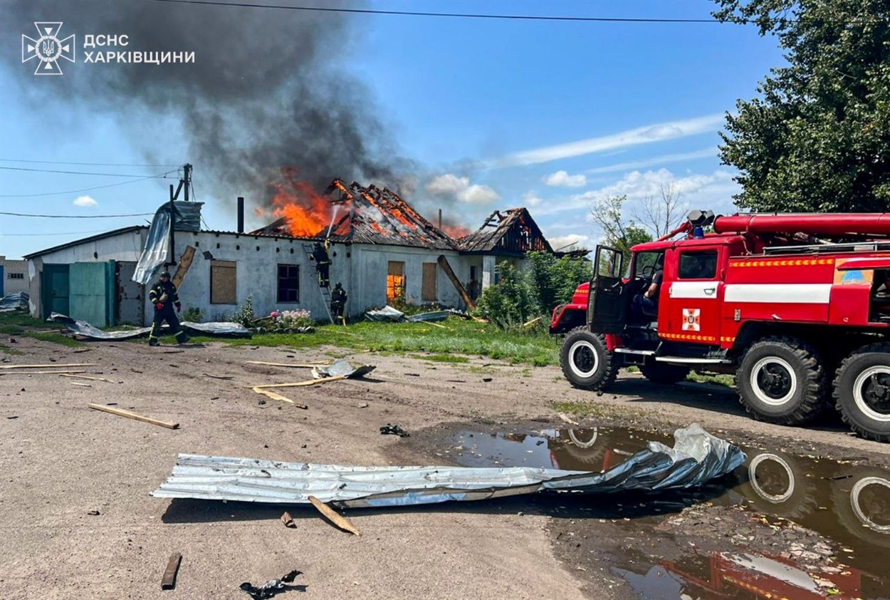 Ліквідація наслідків обстрілу