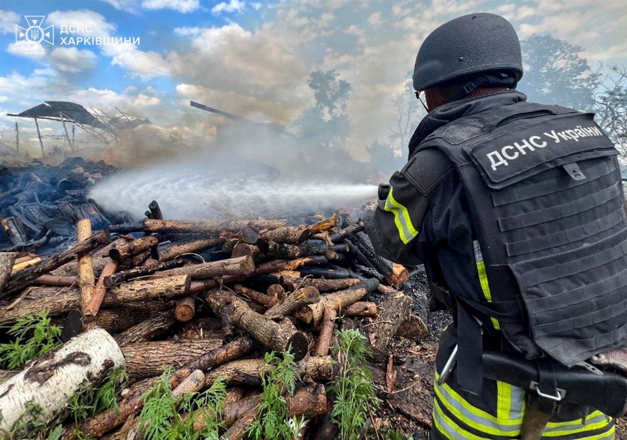 Ліквідація наслідків обстрілу