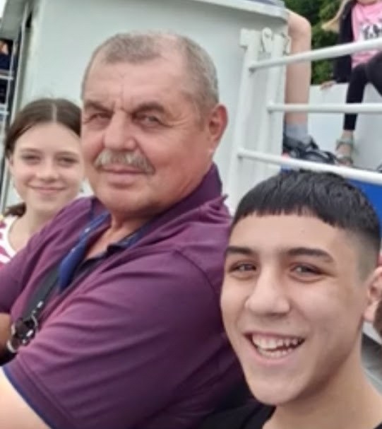 Родина Саніних з Великого Бурлука у Тернополі після евакуації