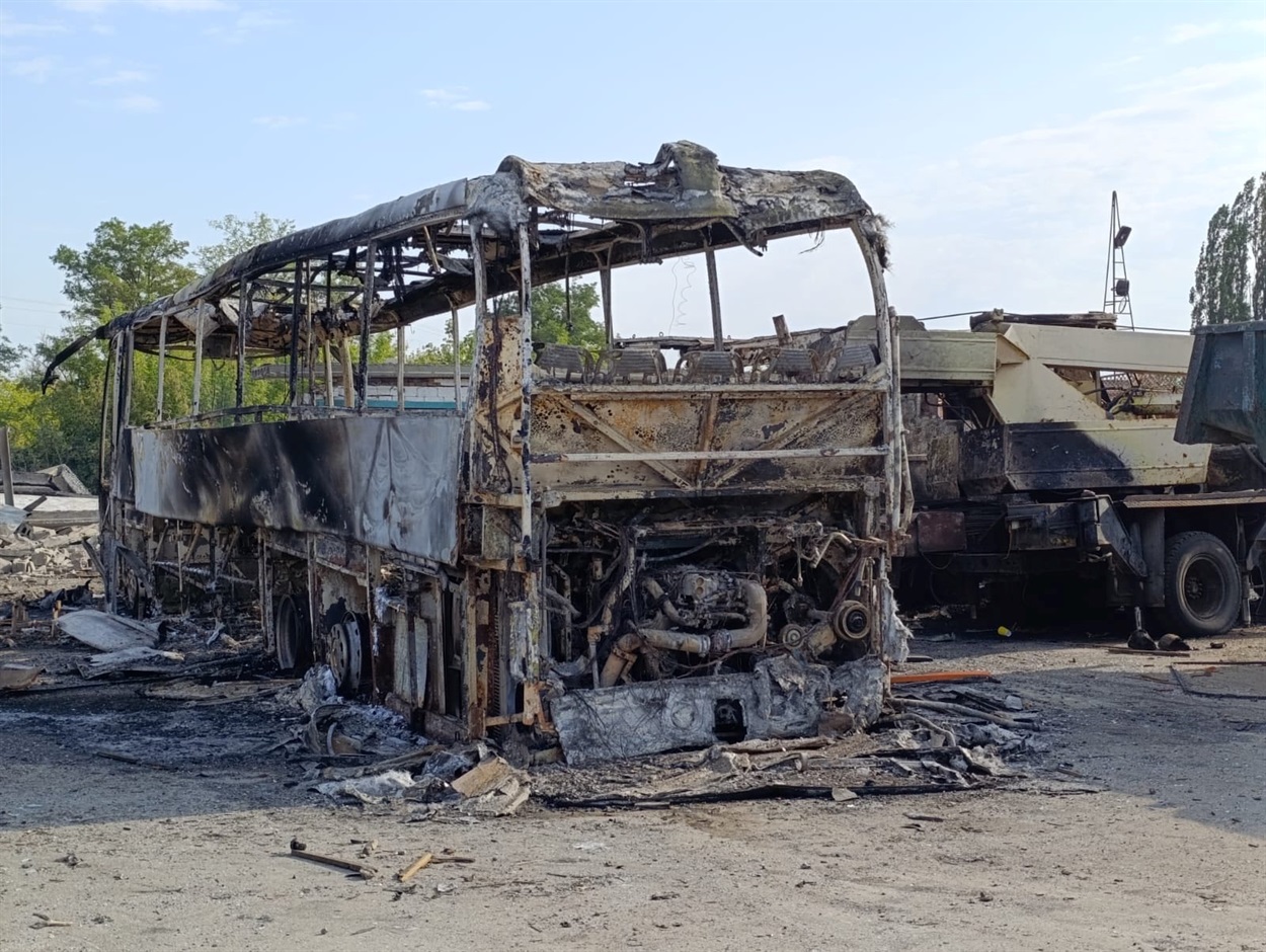 Наслідки обстрілу