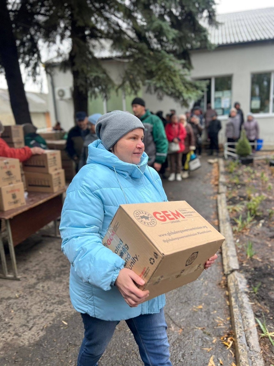 Отримання гуманітарної допомоги у Вільхуватській громаді