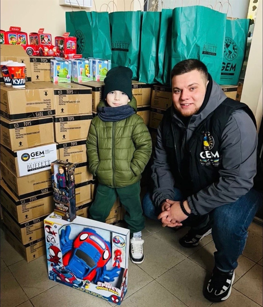 Привітання дітей Петропавлівської громади 