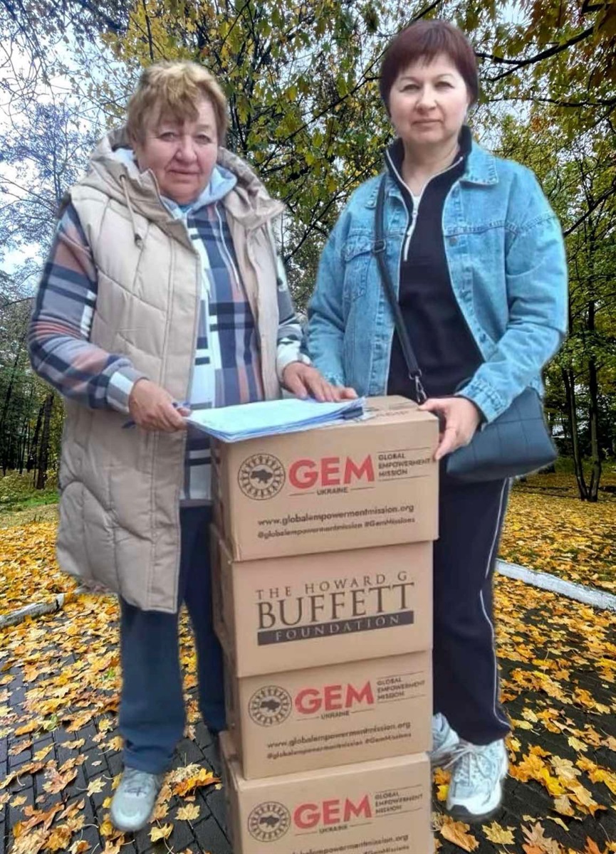 Оримання гуманітарної допомоги у Великобурлцькій громаді