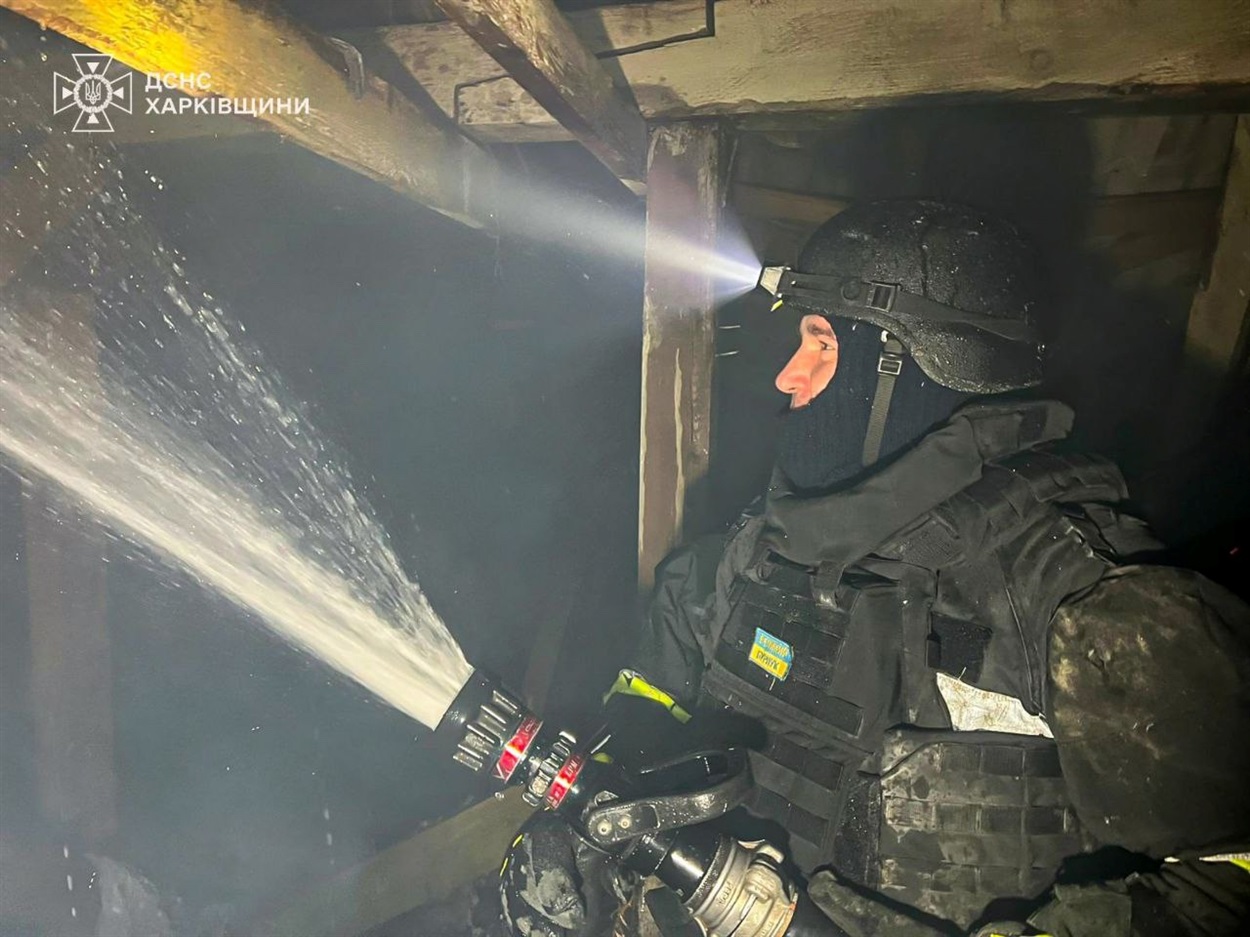 Ліквідація наслідків обстрілу у Великобурлуцькій громаді