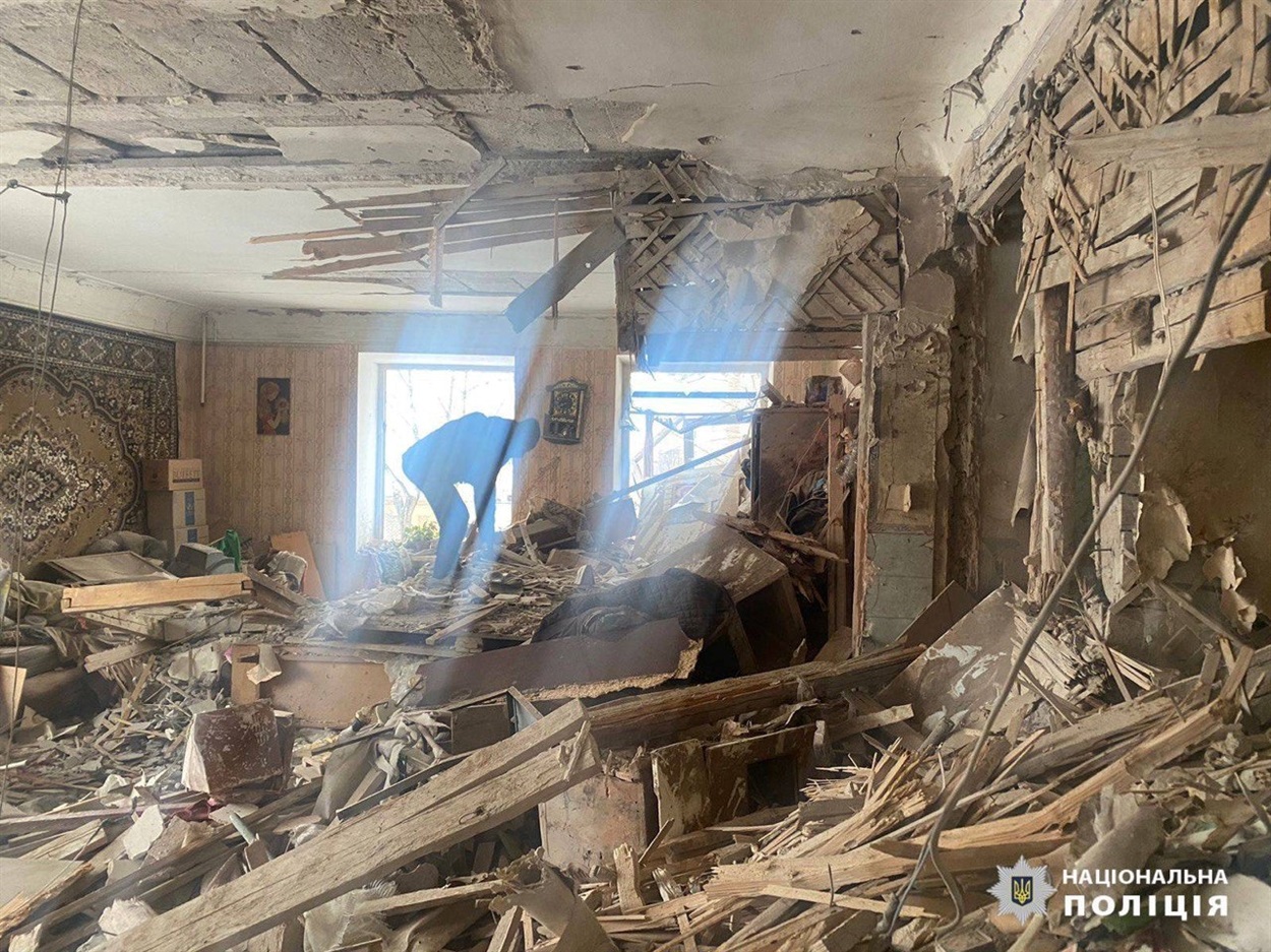 Руйнації через обстріли у Купʼянському районі. Ілюстративне фото