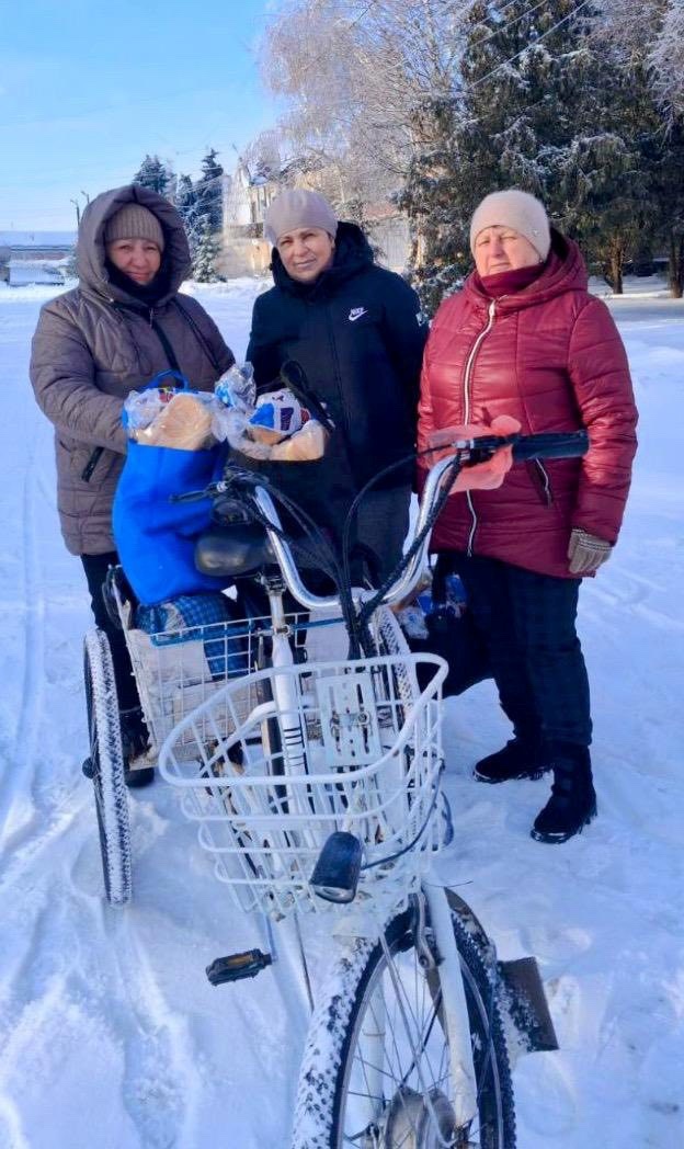 Соціальні працівники напрявляються до підопічних