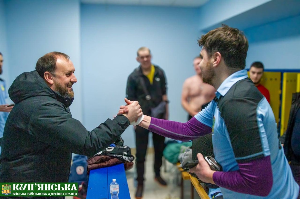 Привітання команди "Оскіл-Купʼянськ"