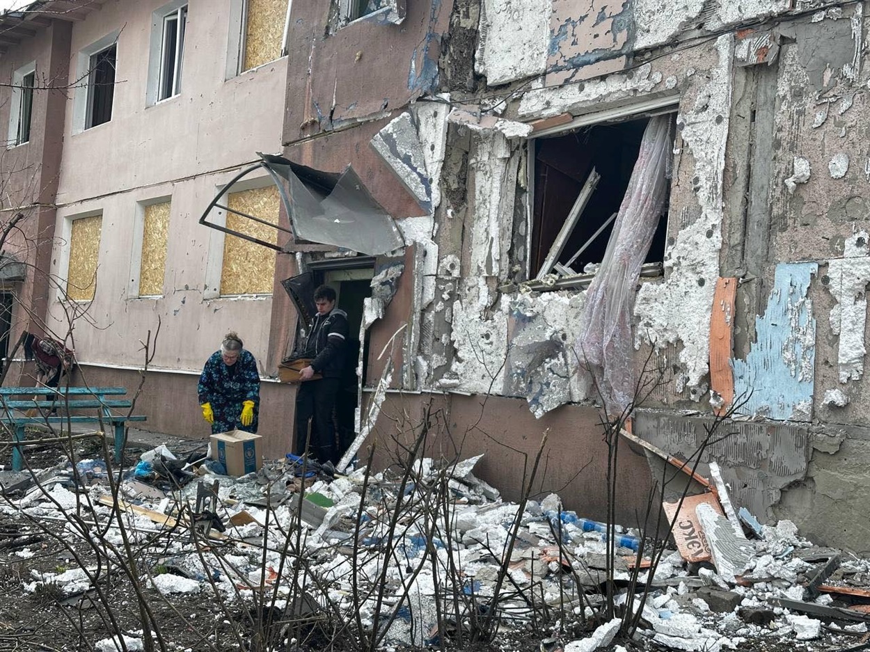 Наслідки обстрілу с.Шевченкове