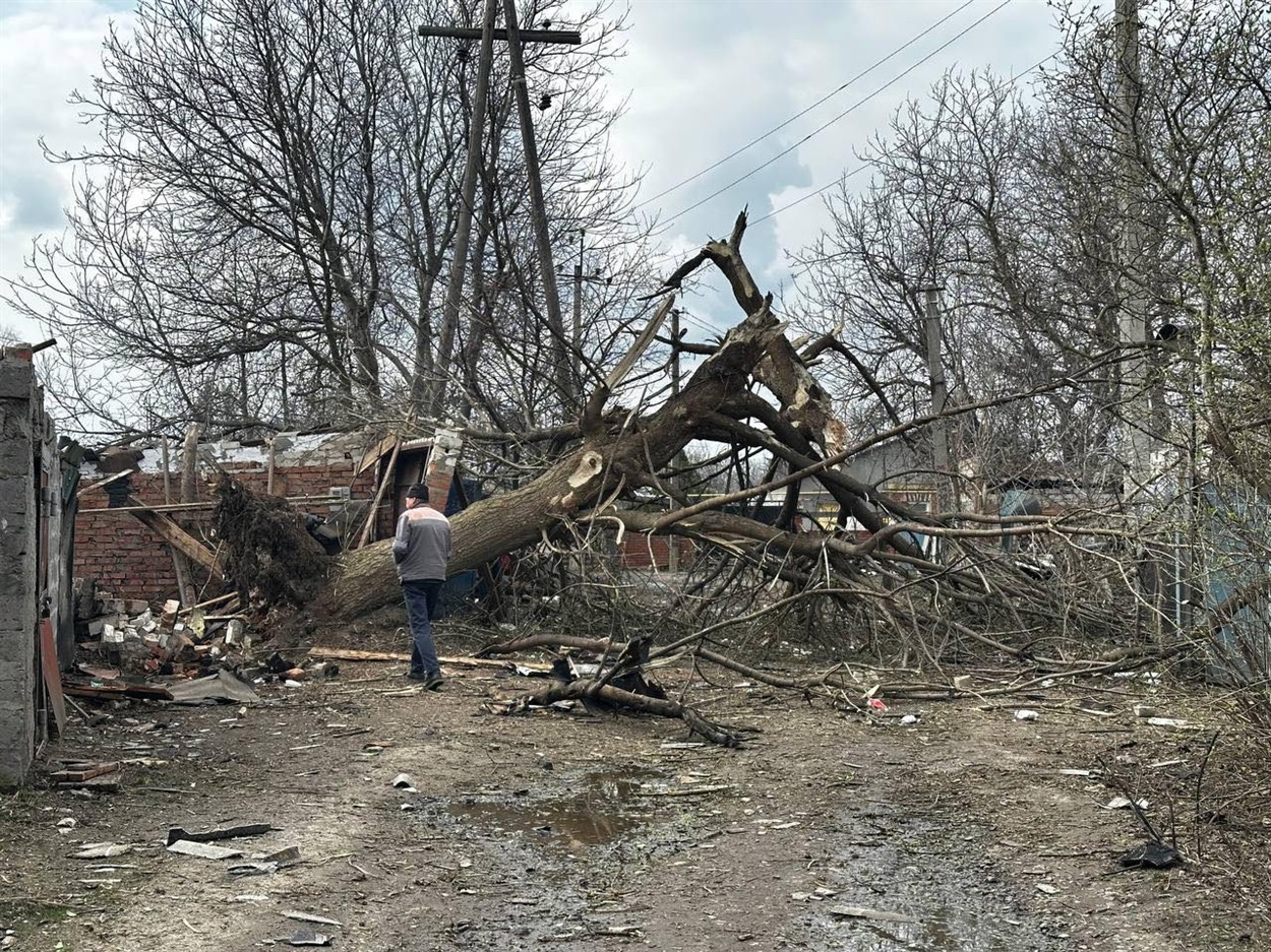 Наслідки обстрілу с.Шевченкове