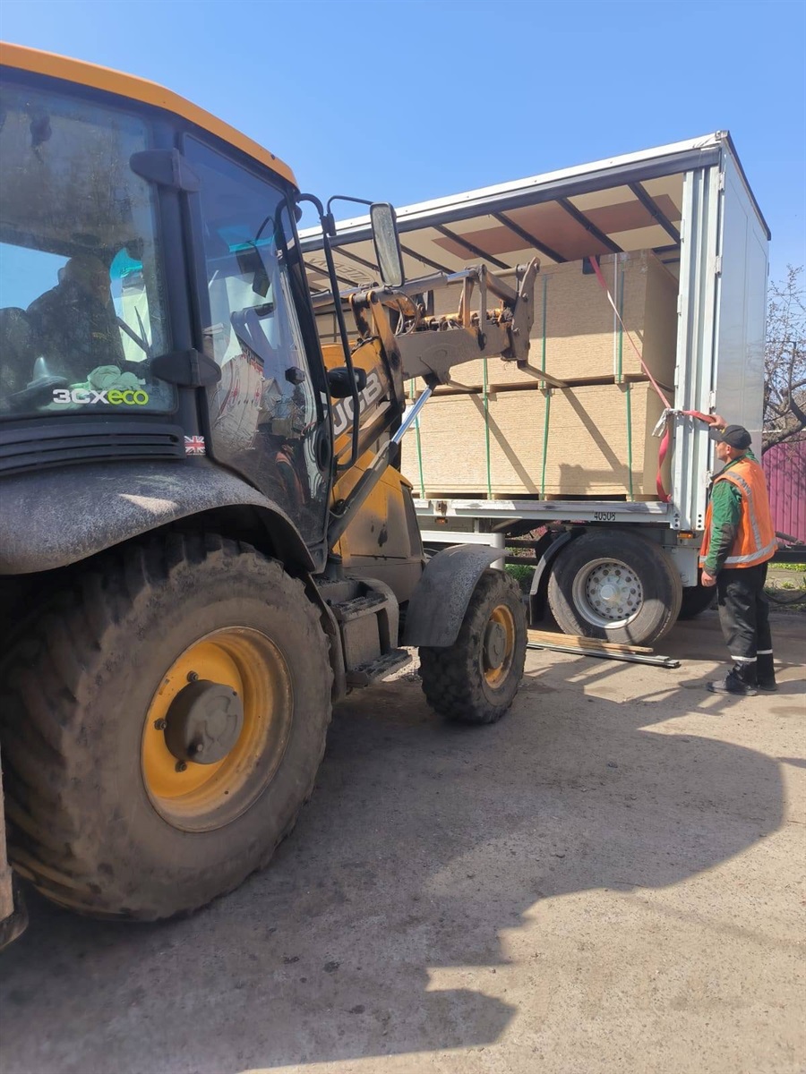 Будівельні матеріали для мешканців Шевченківської громади