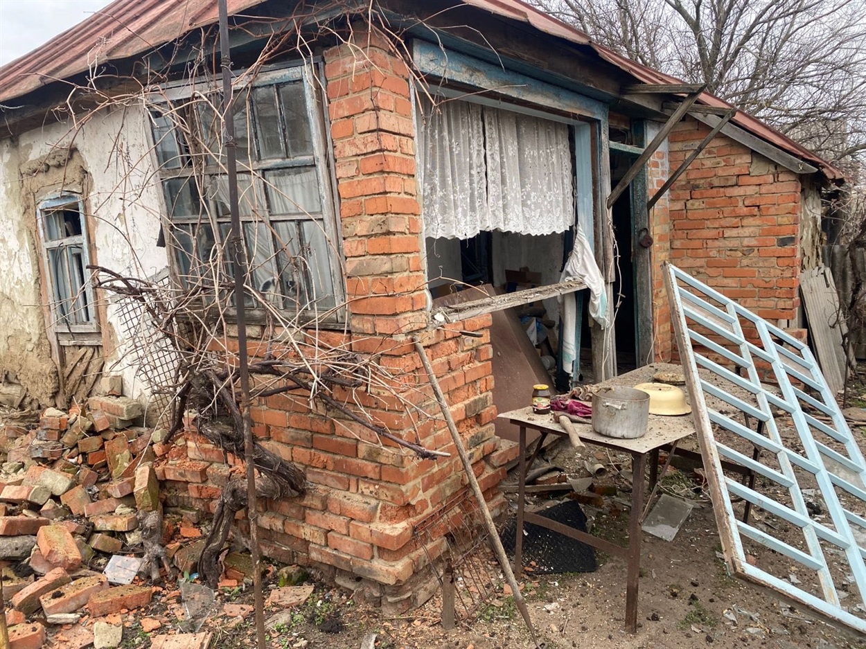 Наслідки обстрілу с.Миропілля