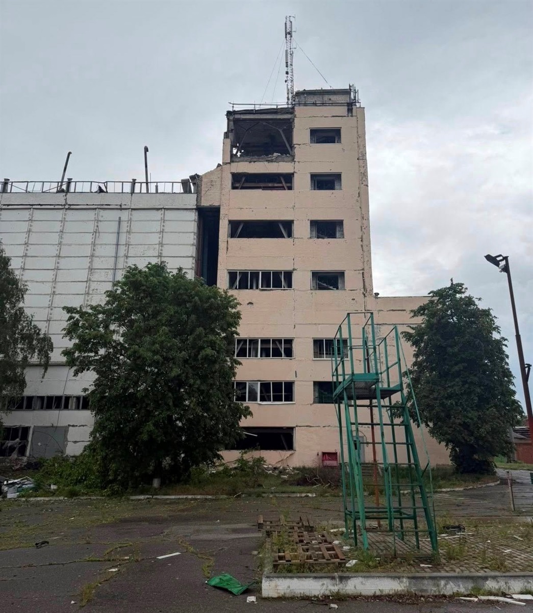 Наслідки обстрілу у с-щі Приколотне