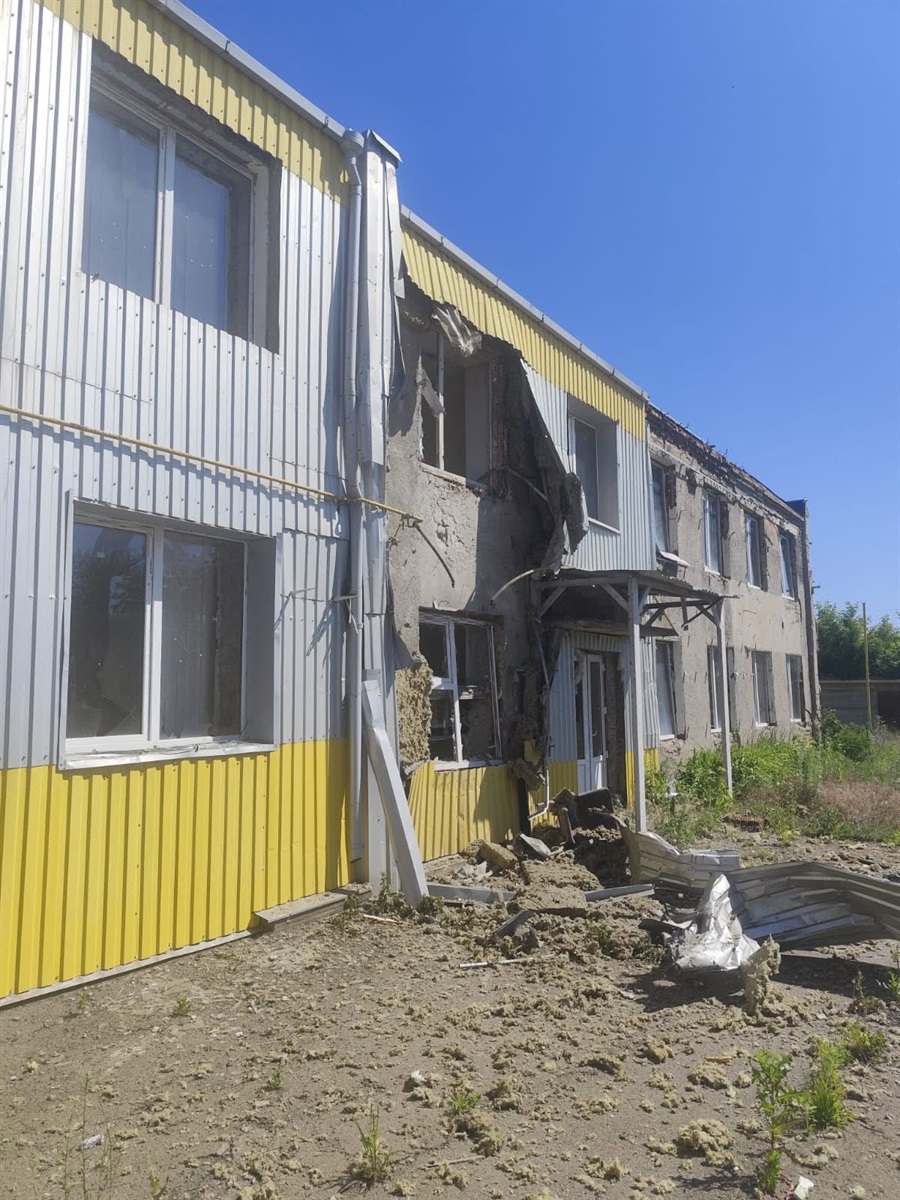 Наслідки обстрілу у Великобурлуцькій громаді