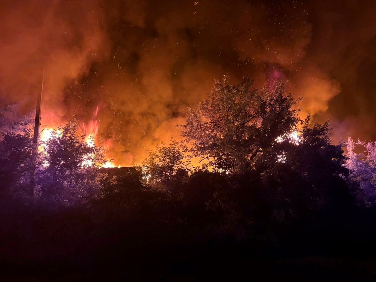 Наслідки обстрілу у Шевченківській громаді