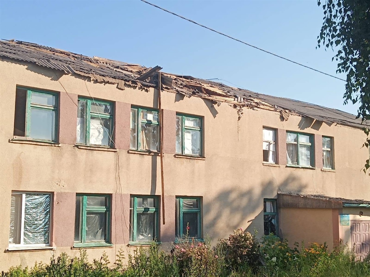 Наслідки обстрілу по Шевченківській громаді