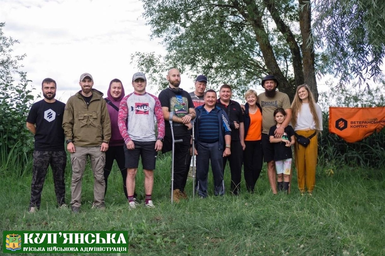 Ветерани Куп’янської громади взяли участь у турнірі зі спортивної риболовлі