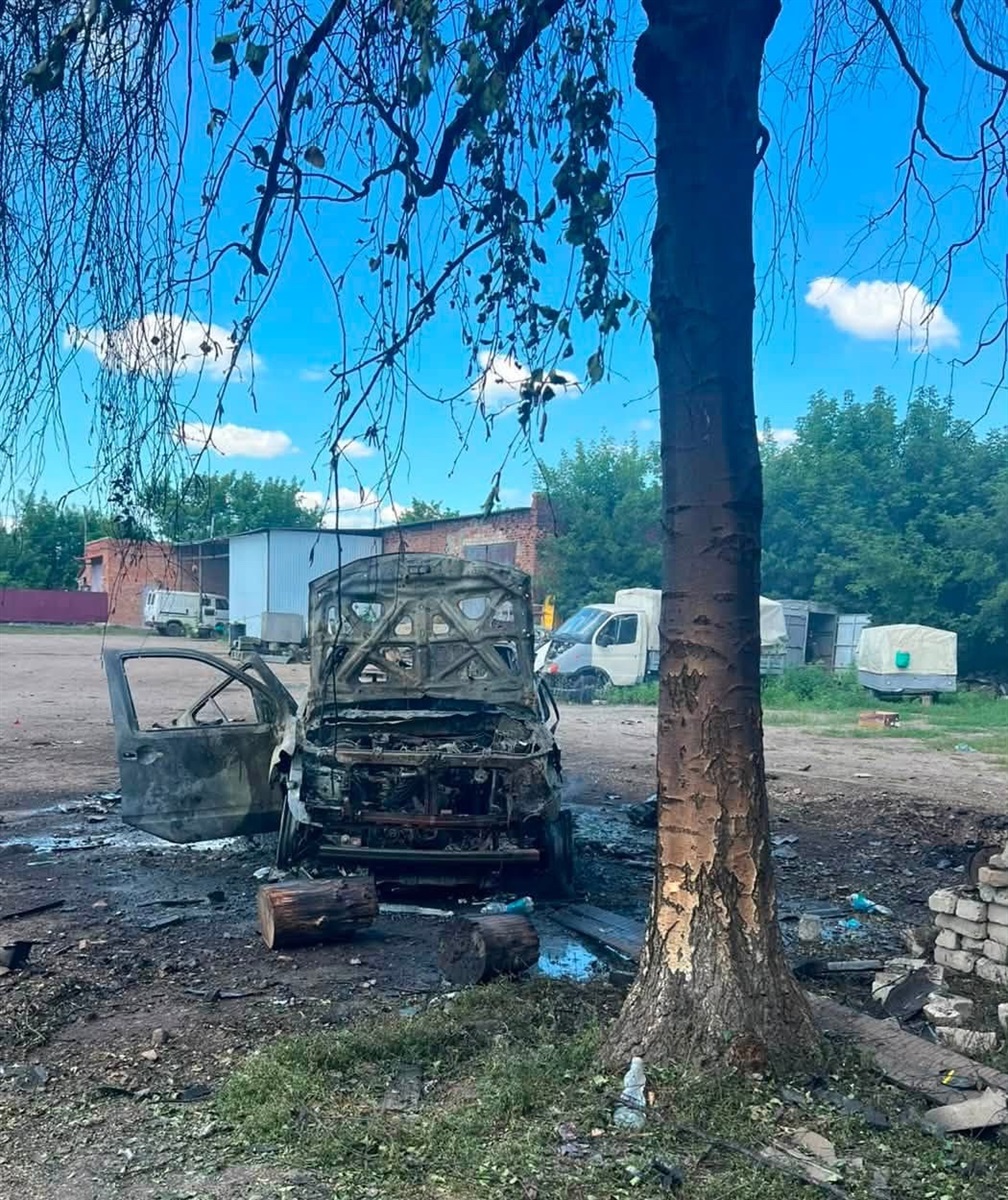 Наслідки обстрілу в Шевченковому