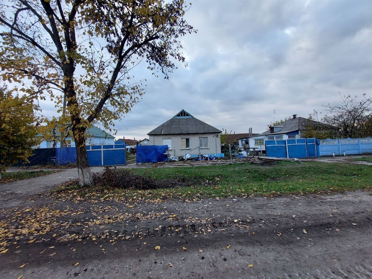 Пошкоджені обстрілами житлові будинки