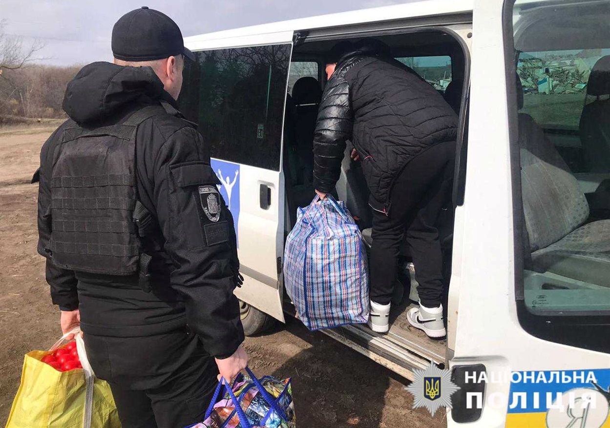 Евакуація з Дворічанської громади