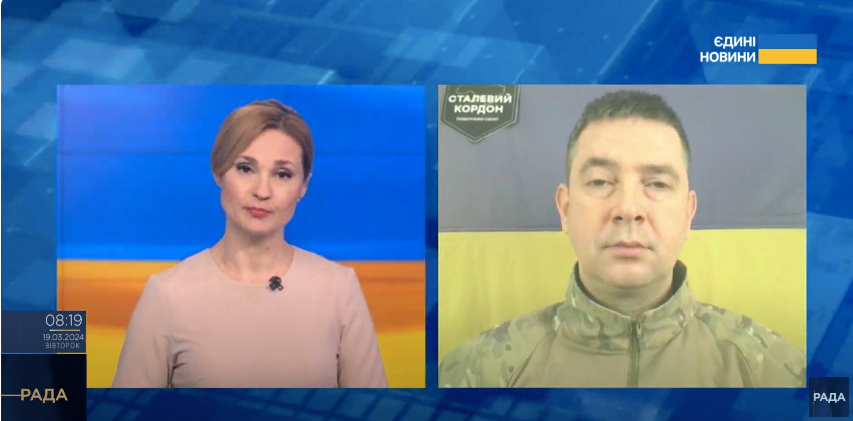 Іван Шевцов в ефірі "Єдиних новин"