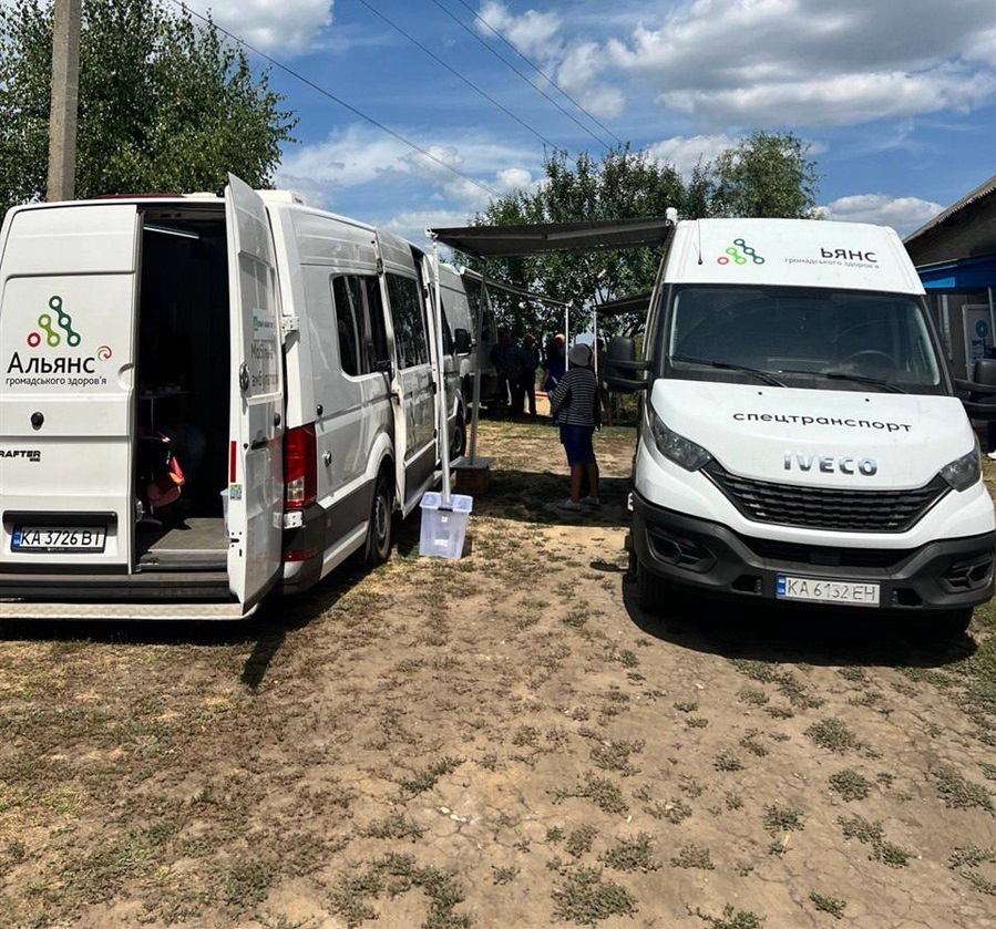 Робота Міжнародного благодійного фонду "Альянс громадського здоров’я" у Великобурлуцькій громаді